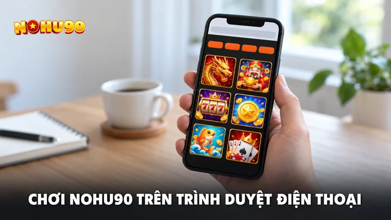 Chơi Nohu90 trên trình duyệt điện thoại